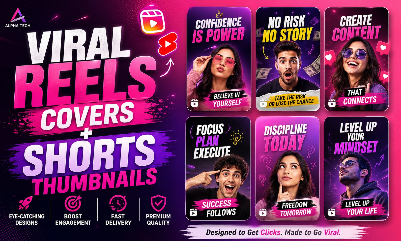 Instagram reels covers pack by Alpha Tech